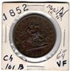 Image 2 : 1852 BANK OF UPPER CANADA TOKEN ONE CENT ST. GEORGE AND THE DRAGON DIE CRACKS
