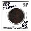 Image 2 : 1837 T.S. BROWN & CO. HARDWARE HALF PENNY TOKEN