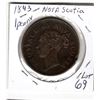 Image 1 : 1843 NOVA SCOTIA ONE PENNY TOKEN