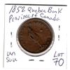 Image 2 : 1852 QUEBEC BANK TOKEN UN SOU