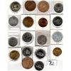 Image 2 : 18 SASKATCHEWAN TRADE TOKENS AND COMMEMMORATIVES