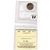 Image 2 : 1915 ICCS CERTIFIED 10 CENTS