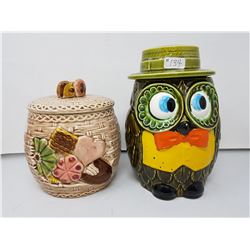 Cookie jars- made in Japan (2)