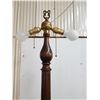 Image 2 : large wooden lamp stand