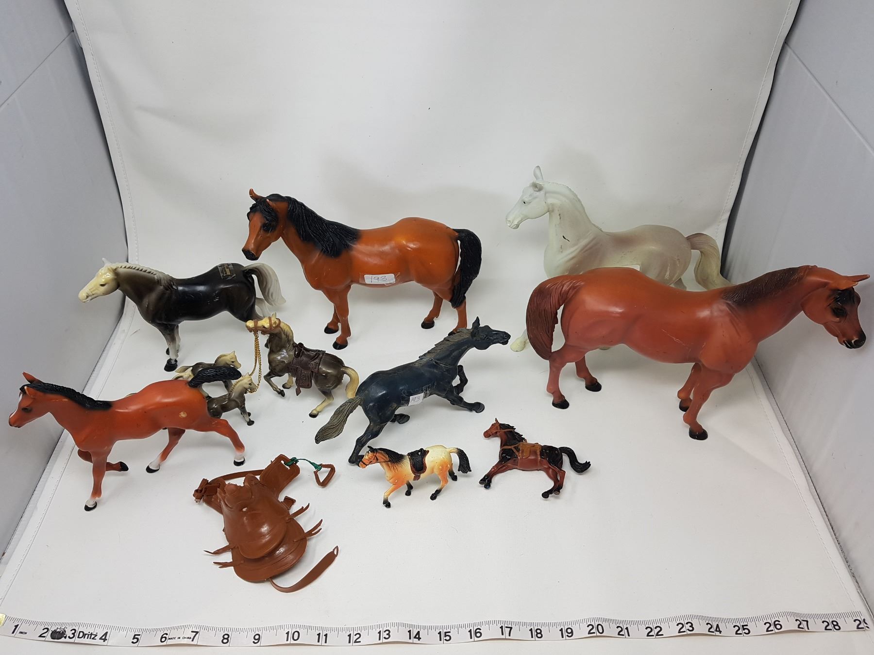 lot of toy horses Schmalz Auctions