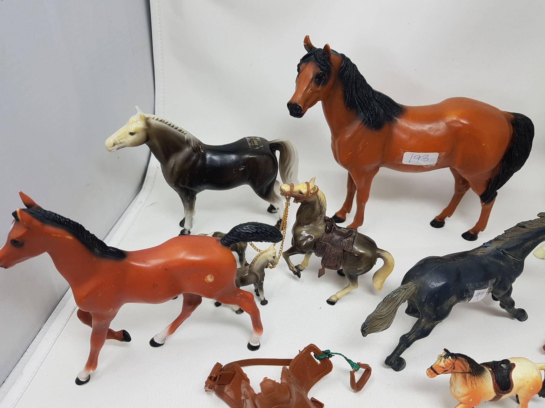lot of toy horses Schmalz Auctions