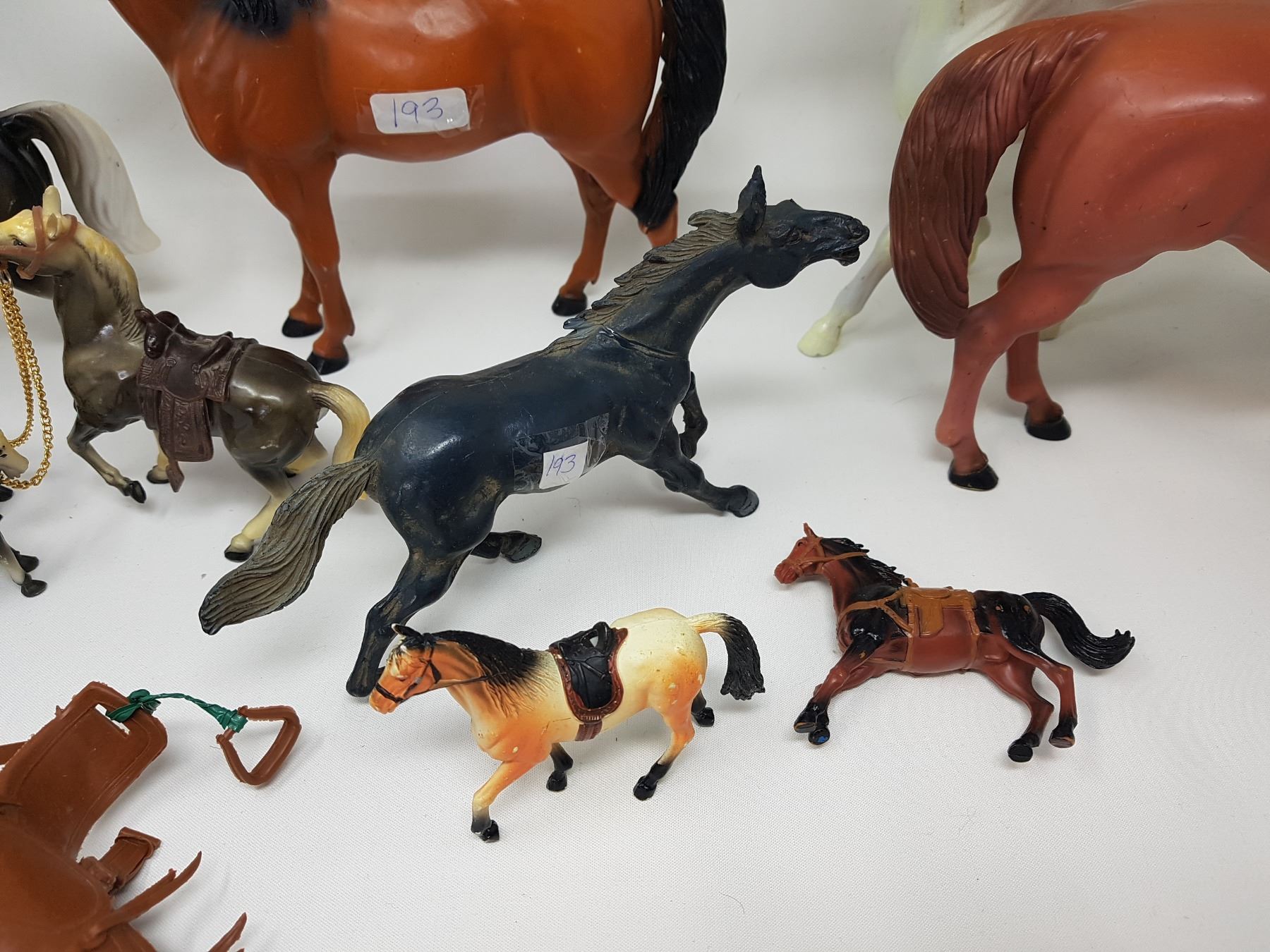 lot of toy horses Schmalz Auctions
