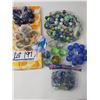 Image 1 : lot of bagged marbles
