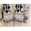Image 2 : Cowichon sweater, approx size Large, measures 21 inches laid flat from armpit to armpit and 28 inche