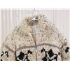 Image 3 : Cowichon sweater, approx size Large, measures 21 inches laid flat from armpit to armpit and 28 inche