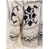Image 4 : Cowichon sweater, approx size Large, measures 21 inches laid flat from armpit to armpit and 28 inche