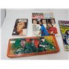 Image 2 : lot of misc Elvis merch (tins, cards, books)