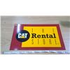 Image 1 : CAT RENTALS METAL SIGN