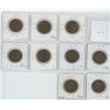 Image 2 : Lot of 9 King George V large cents: 1911 EF-40; 1912 EF-40; 1913 EF-40; 1914 VF-30; 1915 VF-20; 1916