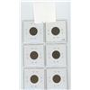 Image 2 : Lot of 6 nice George V small cents: 1927, 1932, 1933, 1934, 1935, 1936. All graded EF-40.