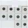Image 2 : Lot of 10 Collector Proof Like, Specimen and Proof 5 cents: 1964 PL-64 Cameo; 1978 Specimen-65; 1986