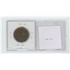 Image 2 : Lower Canada pre-Confederation token: 1820 Imitation Bust and Harp token. LC-60. VG-8.