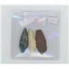 Image 2 : Lot of 3 Neolithic arrow heads. 10,000 BC-3,500 BC.