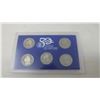 Image 2 : Proof set of 5 U.S. State quarters from the San Francisco Mint: 2000S Massachusetts, Maryland, South