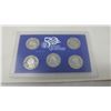 Image 2 : Proof set of 5 U.S. State quarters from the San Francisco Mint: 2001S New York, North Carolina, Rhod