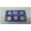 Image 2 : Proof set of 5 U.S. State quarters from the San Francisco Mint: 2002S Tennessee, Ohio, Louisiana, In