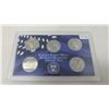 Image 1 : Proof set of 5 U.S. State quarters from the San Francisco Mint: 2004S Michigan, Florida, Texas, Iowa