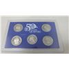 Image 2 : Proof set of 5 U.S. State quarters from the San Francisco Mint: 2004S Michigan, Florida, Texas, Iowa