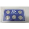 Image 2 : Proof set of 5 U.S. State quarters from the San Francisco Mint: 2008S Oklahoma, New Mexico, Arizona,