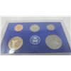 Image 2 : 2001S Proof set of 5 U.S. coins from 1 cent to Sacagawea dollar from the San Francisco Mint.