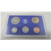 Image 2 : 2007S Proof set of 5 U.S. coins from 1 cent to Sacagawea dollar from the San Francisco Mint.
