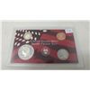 Image 1 : 1999S Silver Proof set of 4 U.S. San Francisco Mint coins from 1 cent to half dollar.