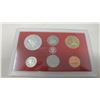 Image 2 : 2004S Silver Proof set of 6 U.S. San Francisco Mint coins from 1 cent to Sacagawea dollar.