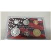 Image 1 : 2008S Silver Proof set of 5 U.S. San Francisco Mint coins from 1 cent to Sacagawea dollar.