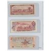 Image 2 : 1954,1974,1986 CANADIAN TWO DOLLAR BILLS