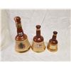 Image 4 : SET OF 3 BELL'S WHISKEY BOTTLES