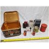 Image 1 : ASSORTED ITEMS IN RED ROSE TIN