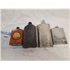 Image 1 : FOUR WHISKEY FLASKS