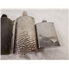 Image 2 : FOUR WHISKEY FLASKS