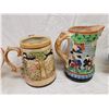 Image 3 : TWO BEER STEINS AND TWO PITCHERS