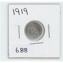 1919 CANADIAN 5 CENT