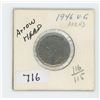 Image 1 : 1946ARROWHEAD CANADIAN 5 CENT