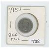 Image 1 : 1957BUGTAIL CANADIAN 5 CENT
