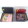 Image 2 : (1) BOX MISC ITALIANA STAMPS & (1) BOX MISC MAGYAR POSTA STAMPS