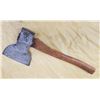 Image 1 : HAND FORGED SQUARING HATCHET (ORIGINAL HANDLE)