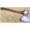 Image 3 : HAND FORGED SQUARING HATCHET (ORIGINAL HANDLE)