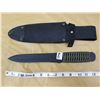 Image 1 : HI-CARBON STEEL THROWING KNIFE - 6" BLADE
