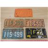 Image 1 : LOT OF LICENSE PLATES - MANITOBA AND SASKATCHEWAN