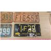 Image 2 : LOT OF LICENSE PLATES - MANITOBA AND SASKATCHEWAN