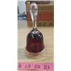 Image 2 : 1912 CRANBERRY GLASS BELL