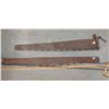 Image 2 : TWO SAWS, NO HANDLES - 54.5" BLADE, 49" BLADE